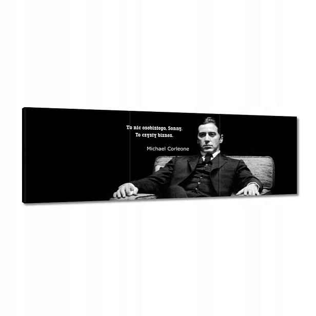 Obrazy 120x40 Godfather Michael Citáty