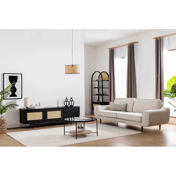TV stěna / Sestava pod TV Nala 180 - Black