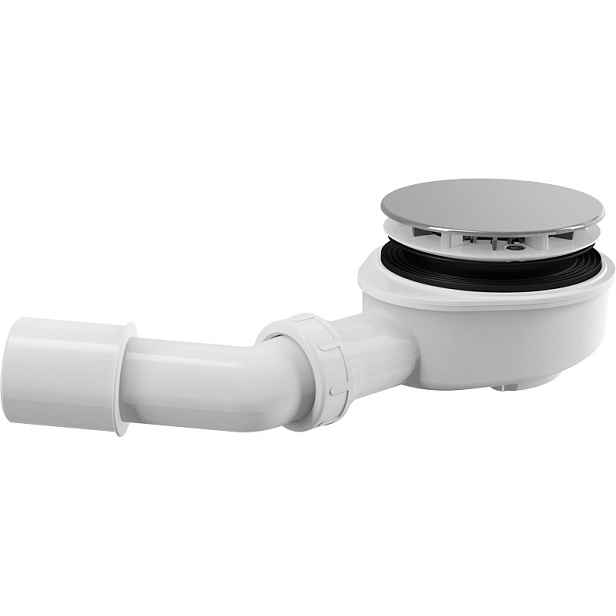 AlcaPLAST Sifon sprchový 90 mm Nízký A491CR Alcadrain pro sprchovou vaničku
