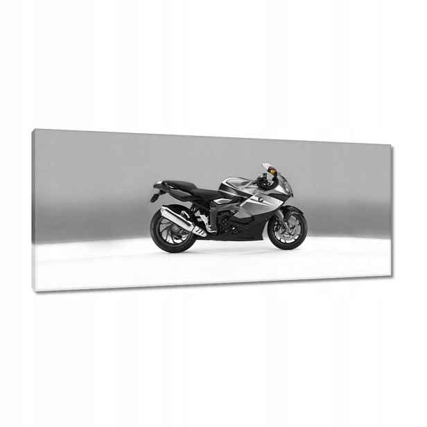 Obrazy 100x40 Šedý závodník Bmw Motor