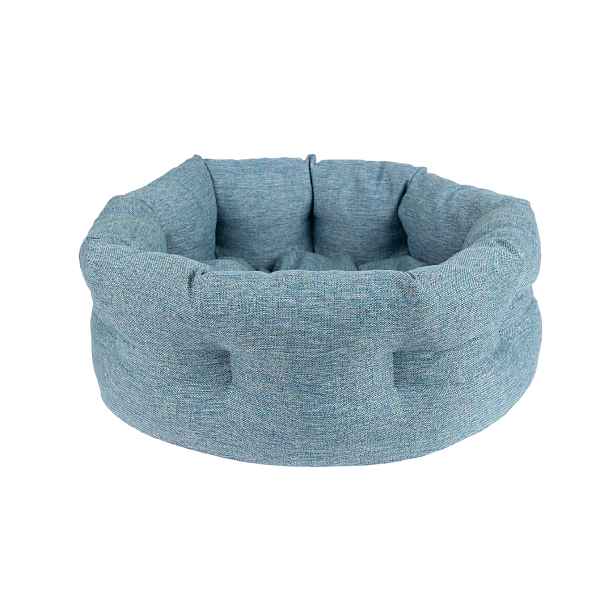 Pelíšek pro kočku BARISSA COLOSSEUM CAT modrá velikost S, M, L Rozměr: S - 47x40x21 cm