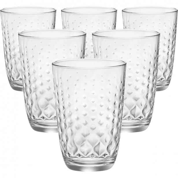 Bormioli Rocco 6dílná sada sklenic Glit, 380 ml