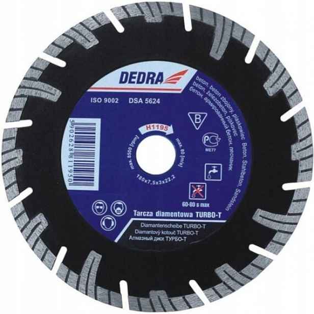 Dedra diamantový kotouč Turbo 350/25,4mm, železobeton, kámen H1199E-35