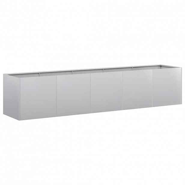 vidaXL Truhlík 200x40x40 cm pozinkovaná ocel