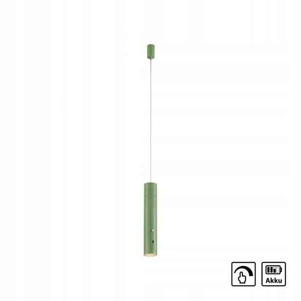 Závěsná lampa Attach 18281-43 Just Light Led 3W 3000K sopel zelená