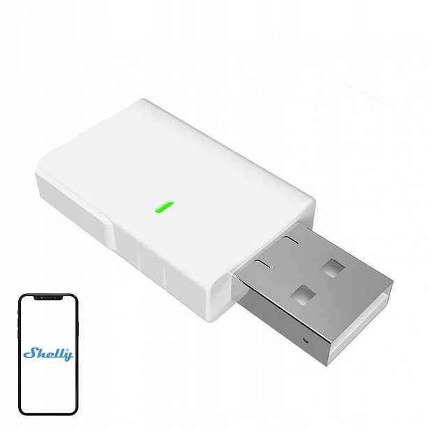 Brána BLE-Wi-Fi Shelly Blu Gateway Usb-a