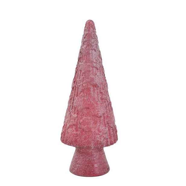 Dekorační růžový skleněný stromek - Ø 14*34 cm Light & Living