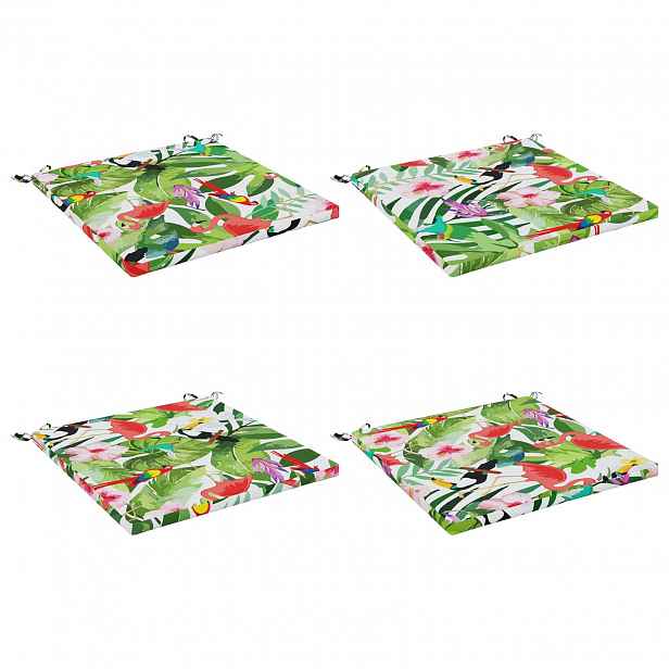 vidaXL Polstry ve 4 kusech SOEST 4 ks 100% polyester Vícebarevný