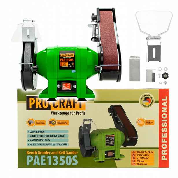 Kombinovaná bruska kotoučová, pásová Procraft PAE1350S