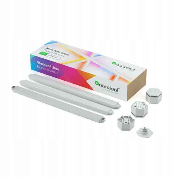 Nanoleaf Lines Expansion Pack – další tři světelné lišty, 3 kusy