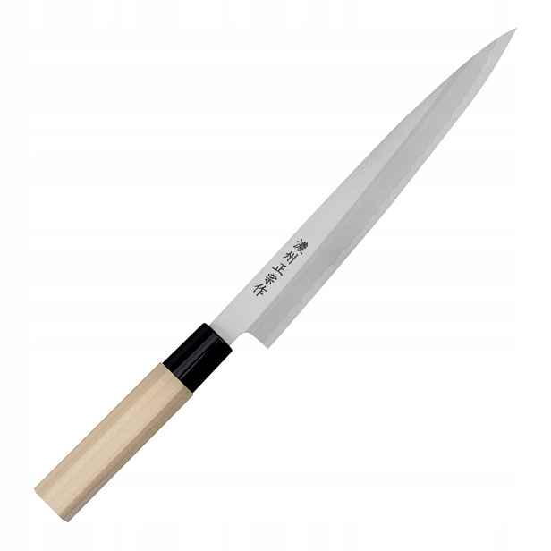 Nůž Yanagi Sashimi Satake Yoshimitsu 21 cm pro filetování ocel Dřevo