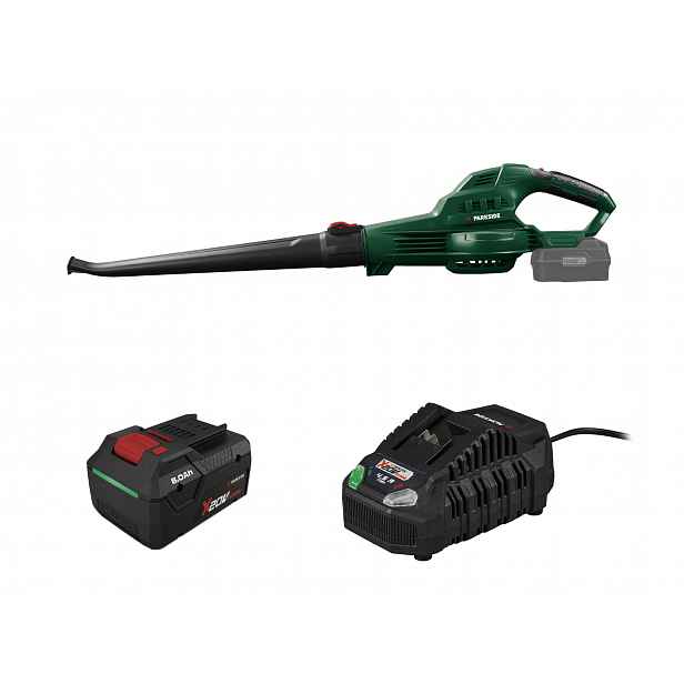 Parkside® Aku foukač listí Palb 20 A1, Smart 8 Ah