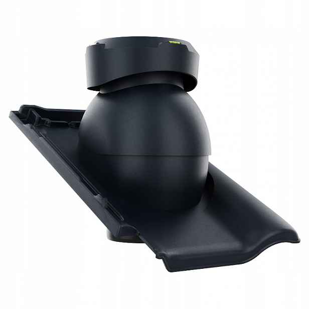 Krbový kanalizační ventilátor fi110 Roben Piemont Antracit/grafit