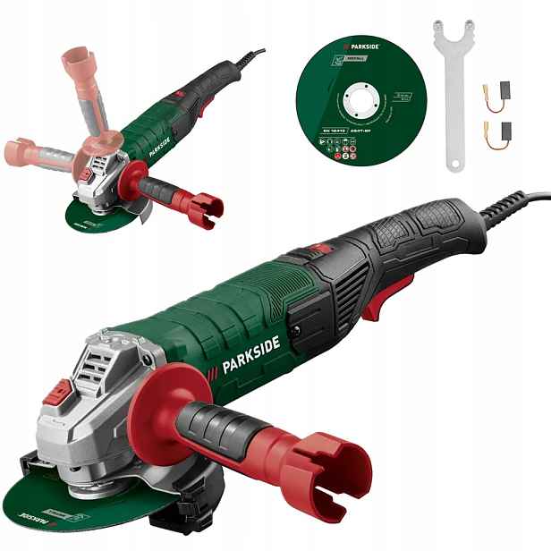 Úhlová Bruska Parkside Pws I9 1200 W Bruska Na Kov 125 MM