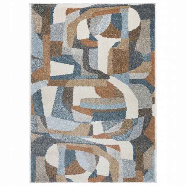 Koberec do obývacího pokoje Moderní 120x170 Tlustý Masitý Měkký Premium Art Deco
