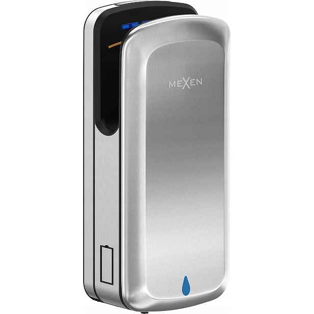Mexen Ventaro-Pro kapesní vysoušeč rukou, 1650 W, nerez 70K020-01