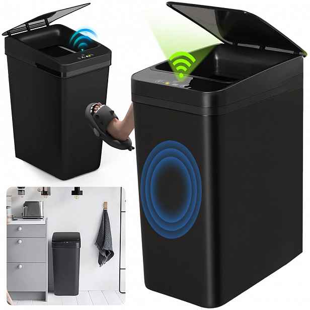 Odpadkový Koš Automatický Se Senzorem Odpadkový Koš Bezdotyková Nádoba 12 L
