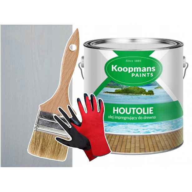 Koopmans Olej na terasu Houtolie Šedý 2,5 l