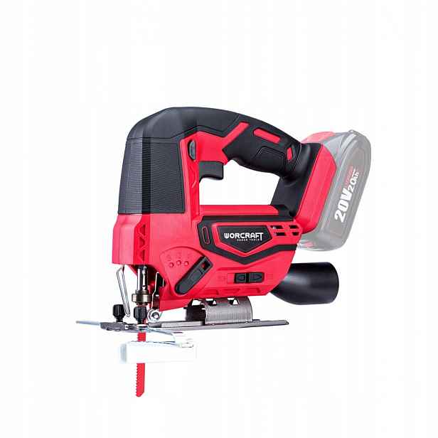 Akumulátorová přímočará pila 80 mm Worcraft CJS-S20Li