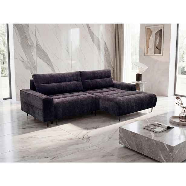 MID.YOU ROHOVÁ SEDAČKA, textil, ostružinová