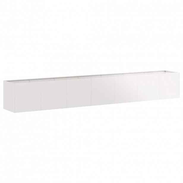 vidaXL Truhlík 280x40x40 cm nerezová ocel