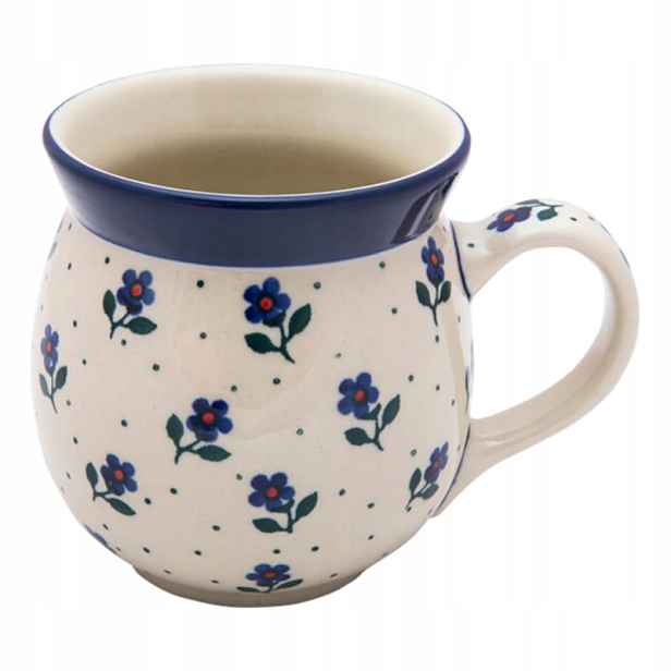 Hrnek český Barel 470 ml Umělecká keramika Bolesławiec dek 1663