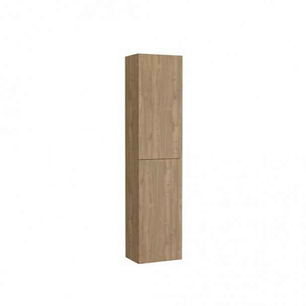 Roca Optica koupelnová skříňka vysoká 35x150x25 cm dub A857702517
