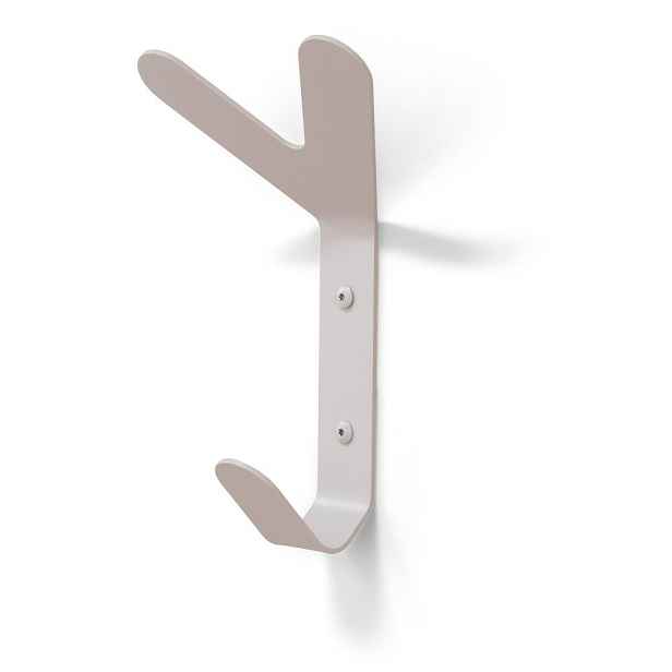 Taupe nástěnný ocelový háček Frondo – Spinder Design