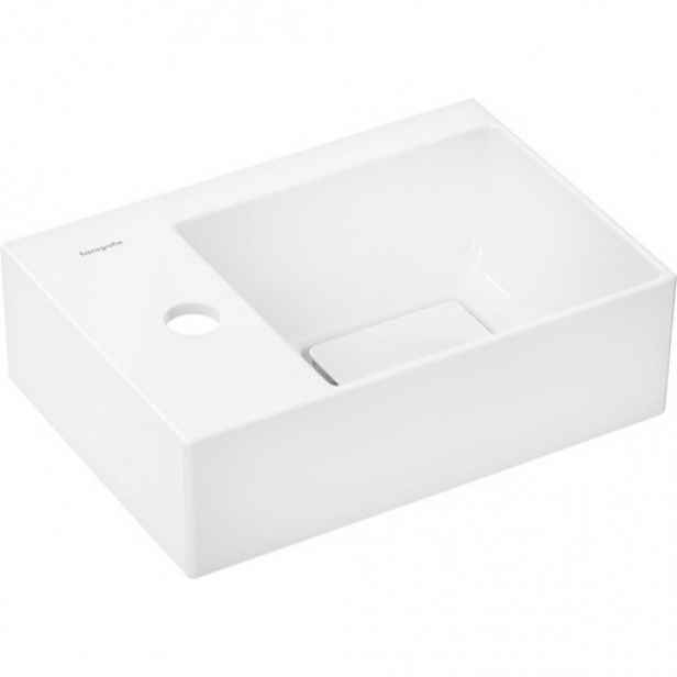 Hansgrohe Xevolos E umývátko 36x25 cm otvor pro baterii vlevo 61087450