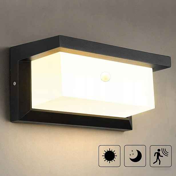 Led fasádní lampa 18W venkovní zahradní nástěnné svítidlo 265V IP65