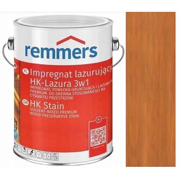 Remmers Hk-lasur Lazura 5L Impregnace na dřevo – Teak Tik 2251