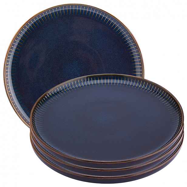 Sada jídelních talířů Altom Design Reactive Stripes 26 cm 4 ks