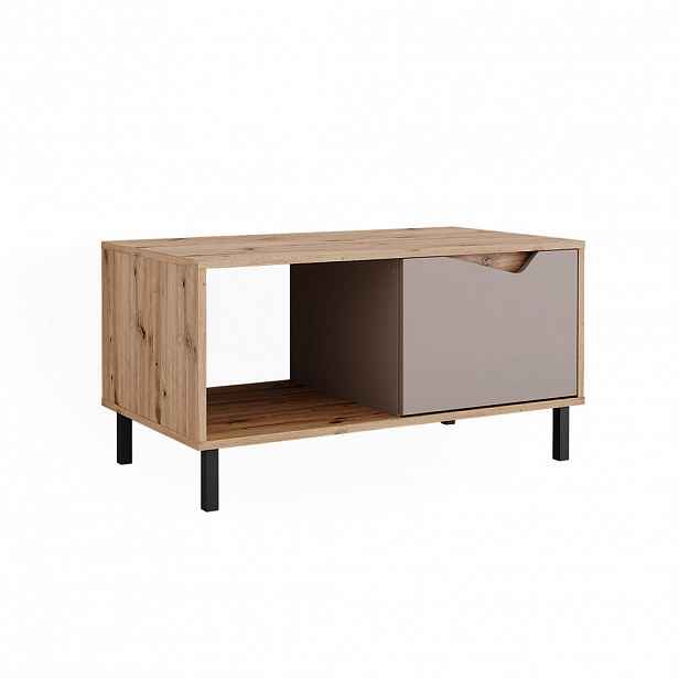 Vicco KONFERENČNÍ STŮL Marelle Béžový dub/Artisan 90 x 50 cm s 1 dveřmi
