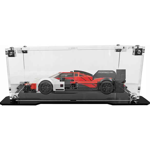 Vitrína s černou základnou pro sadu Lego 76916 Speed Champions Porsche 963