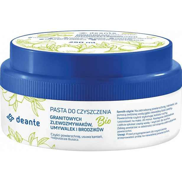 DEANTE - Chemie - Čistící pasta na Granitový dřez, umyvadla a sprchové vaničky - 250 ml ZZZ_000F