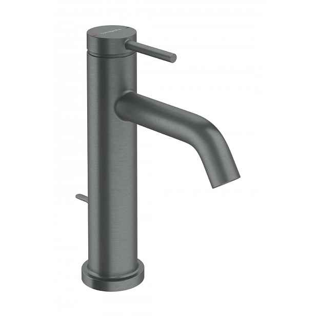 Hansgrohe Tecturis S - Umyvadlová baterie s výpustí, EcoSmart+, kartáčovaný černý chrom 73310340