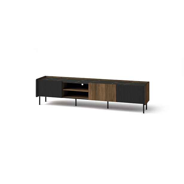 MASSENO TV STOLEK KREON, 200/47,1/40 cm, hnědý