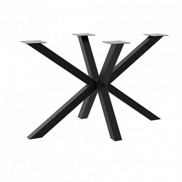 Metalo Pro KOVOVÉ NOHY KE STOLU Acamar černá 160/70/72 cm