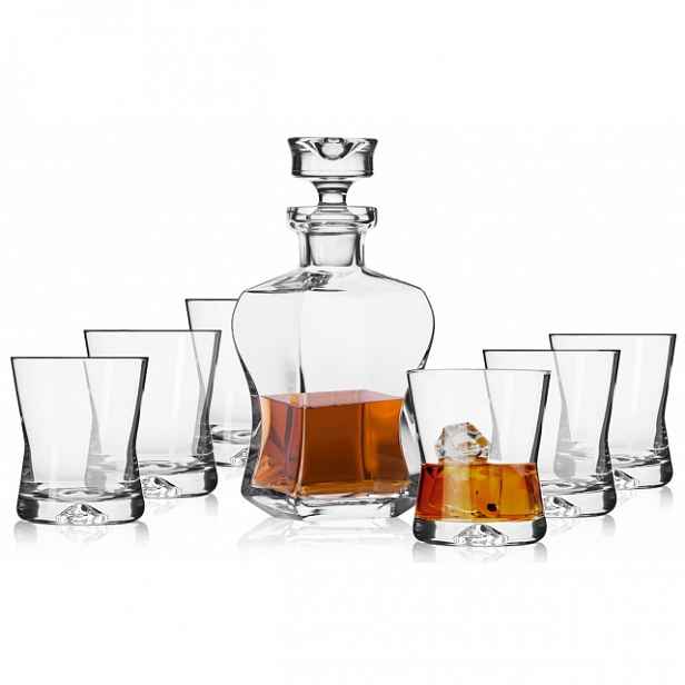 Sada na whisky Signature Krosno 6+1 karafa