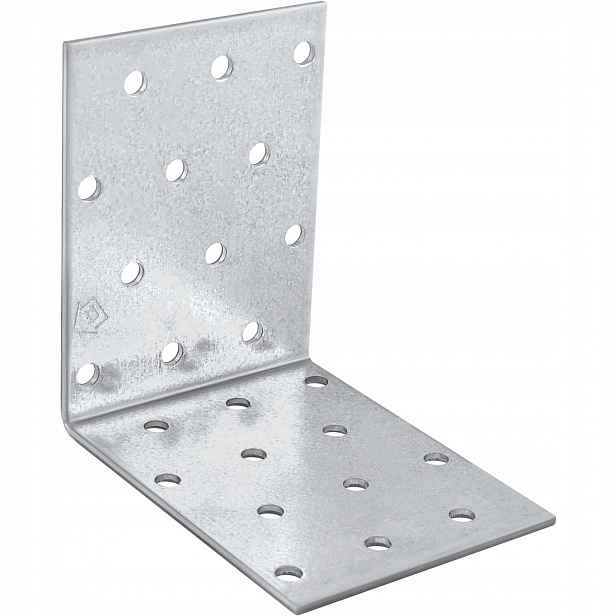 Tesařský spojovací montážní úhelník 80x80x60 x 2 mm KM8 50 Ks