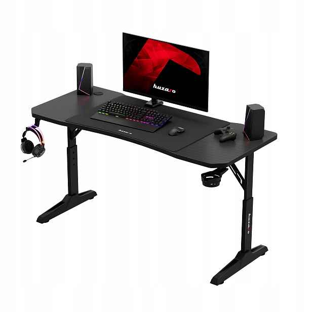 Huzaro Herní Stůl Hero 36 Pro Počítač Pc Play Stanice Ergonomické Hry