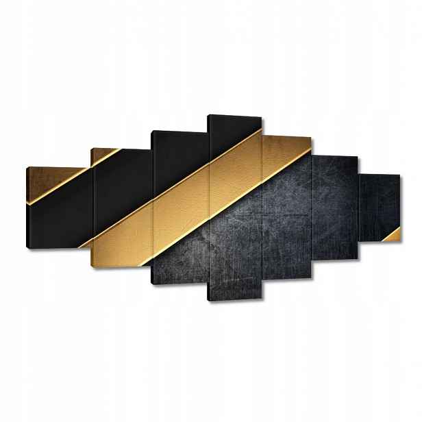Obrazy 210x100 Zlaté pruhy