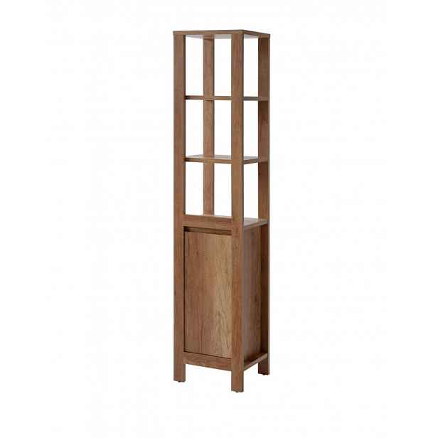 Stojící koupelnová skříňka – vysoký regál Classic Oak (CLASSIC OAK 800 FSC)