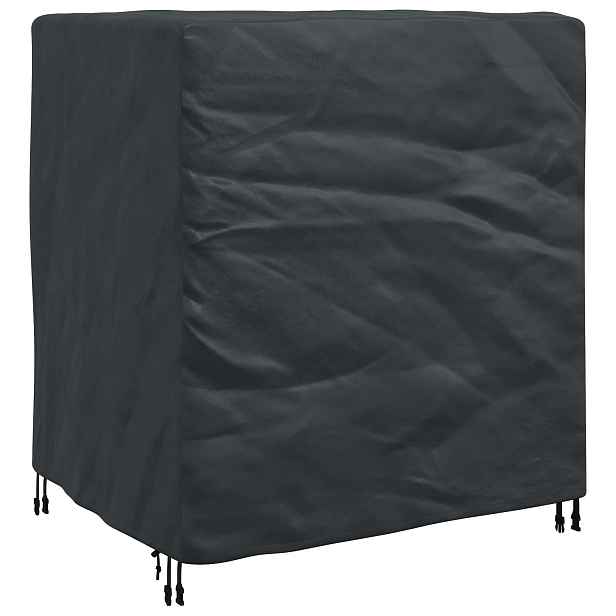 vidaXL Pokryv na nábytek Jednobarevný Černá 116 x 100 x 120 cm 210D