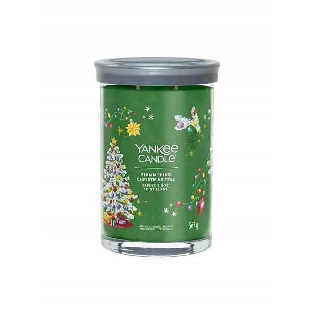 Yankee Candle Shimmering Christmas Tree Svíčka se dvěma knoty