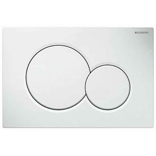 Závěsný set WC TESI Rimless + modul Geberit Kombifix s tlačítkem Sigma 01 (bílé) 110.302.00.5 NE1
