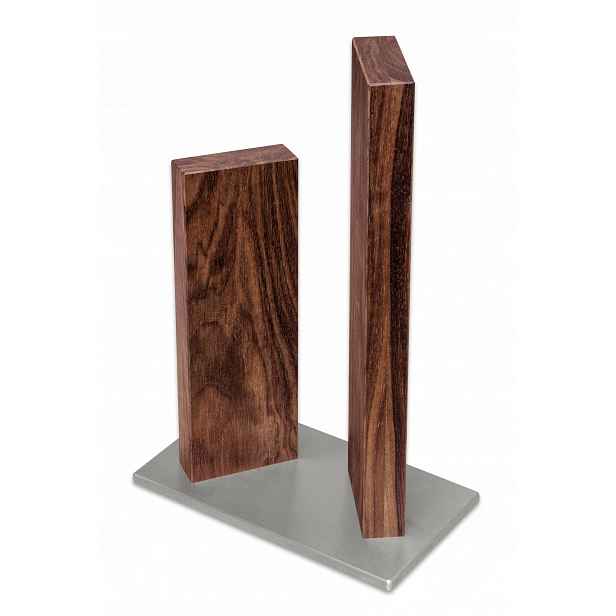 Magnetický blok na 4 nože Stonehenge Kai ořech/ocel