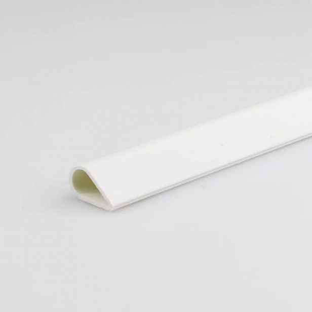 Ochranný profil PVC bily lesk 5x1000