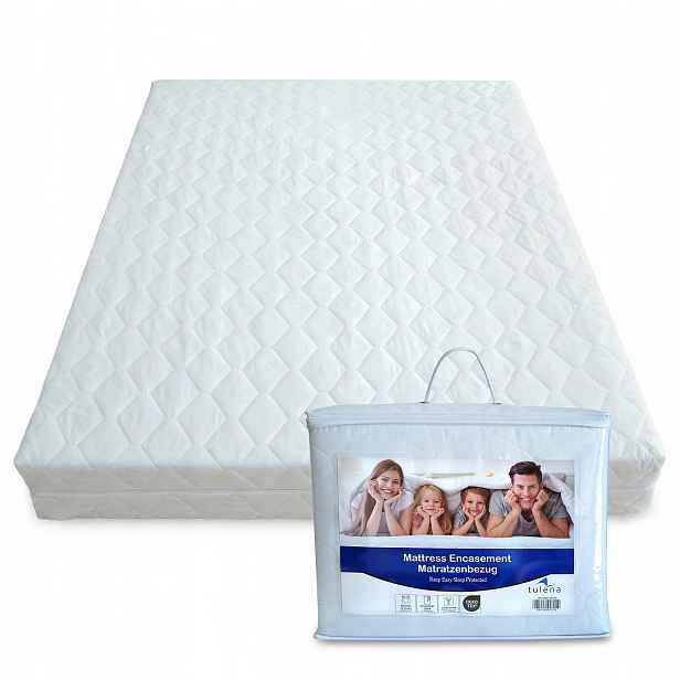 Povlak na Matrace 160x200/27 cm Prodyšný 3-stranný zámek Oeko-tex