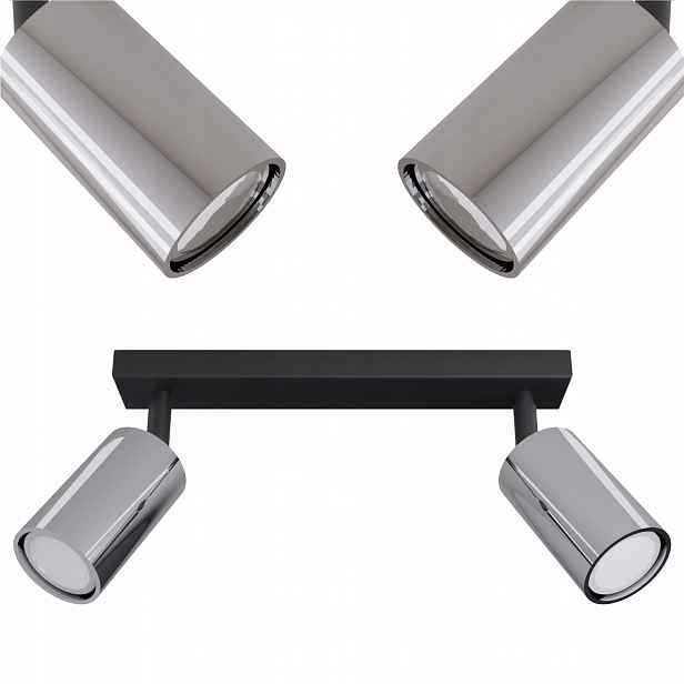 Závěsná Stropní Led Lampa Tuba Lišta Trubka Stropní Svítidlo Spot Rune Metal 30 cm